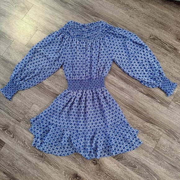 Misa Almaha Dress in Majorelle Lapis Tile - Picture 9 of 9